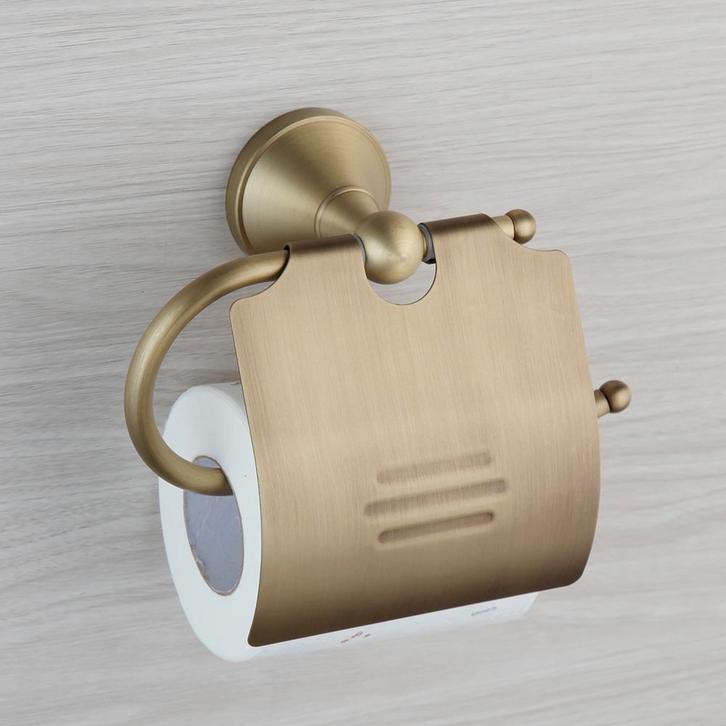 Antieklook wc papier houder wc rolhouder, Doe-het-zelf en Verbouw, Sanitair, Nieuw, Verzenden