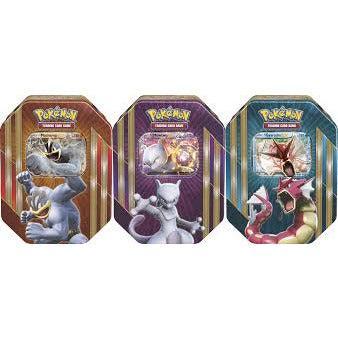 Pokémon Triple Power Spring Tins 2016 - Set van 3, Hobby en Vrije tijd, Verzamelkaartspellen | Pokémon, Nieuw, Verzenden