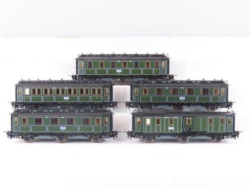 Trix Express H0 - 23017 - Modeltrein personenwagen (5) - 5x, Hobby en Vrije tijd, Modeltreinen | H0