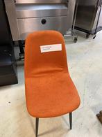 Oranje eetkamerstoelen - 50x45x88 lxbxh (gebruikt), Ophalen of Verzenden, Gebruikt