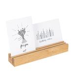 GROOVE - Kaartenhouder Small Eikenhout