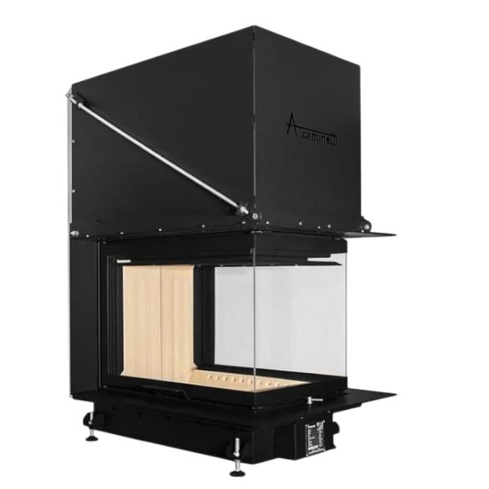 Inbouw Houtkachel Room Divider Crystal 3d 50 X 70, Huis en Inrichting, Kachels