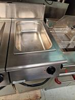 Mareno 2 pans gasfriteuse en Au bain marie 2x 15L, Zakelijke goederen, Horeca | Keukenapparatuur, Ophalen of Verzenden, Gebruikt