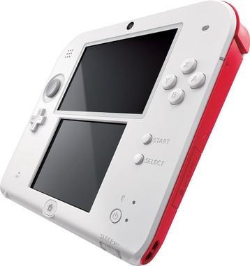 Nintendo 2DS (White Red) (Nintendo 3DS) beschikbaar voor biedingen