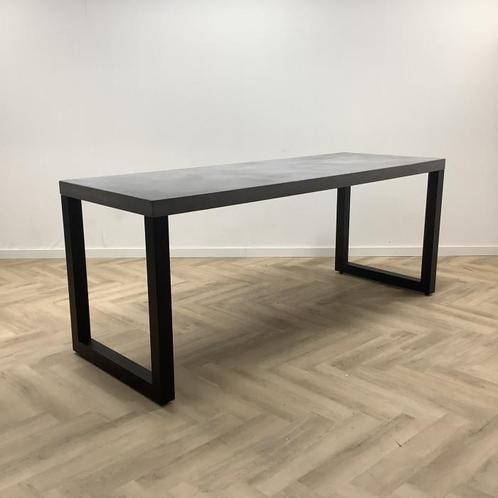 Tweedehands sta-tafel (bxd) 250x90 cm, hoogte 102 cm,, Huis en Inrichting, Tafelonderdelen, Gebruikt, Metaal, Ophalen of Verzenden