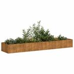 Grote Roestige Plantenbak 360cm | Retourdeal | 35%!, Tuin en Terras, 100 cm of meer, Nieuw, Ophalen of Verzenden, Metaal