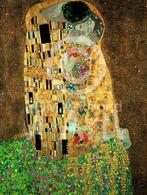 Kunstdruk Gustav Klimt - Der Kuss 60x80cm, Verzenden, Nieuw