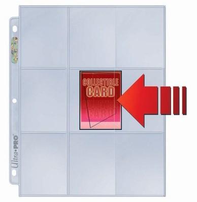 Ultra Pro Pages Side-Load 9-Pocket (25 stuks) | Ultra Pro -, Hobby en Vrije tijd, Verzamelkaartspellen | Overige, Nieuw, Verzenden