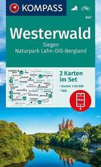 Wandelkaart 847 Westerwald, 2 kaarten Kompass, Boeken, Atlassen en Landkaarten, Nieuw, Verzenden