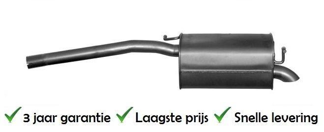 Uitlaat, Einddemper Volkswagen Caddy III 1.9 TDI, Auto-onderdelen, Uitlaatsystemen, Nieuw, Verzenden