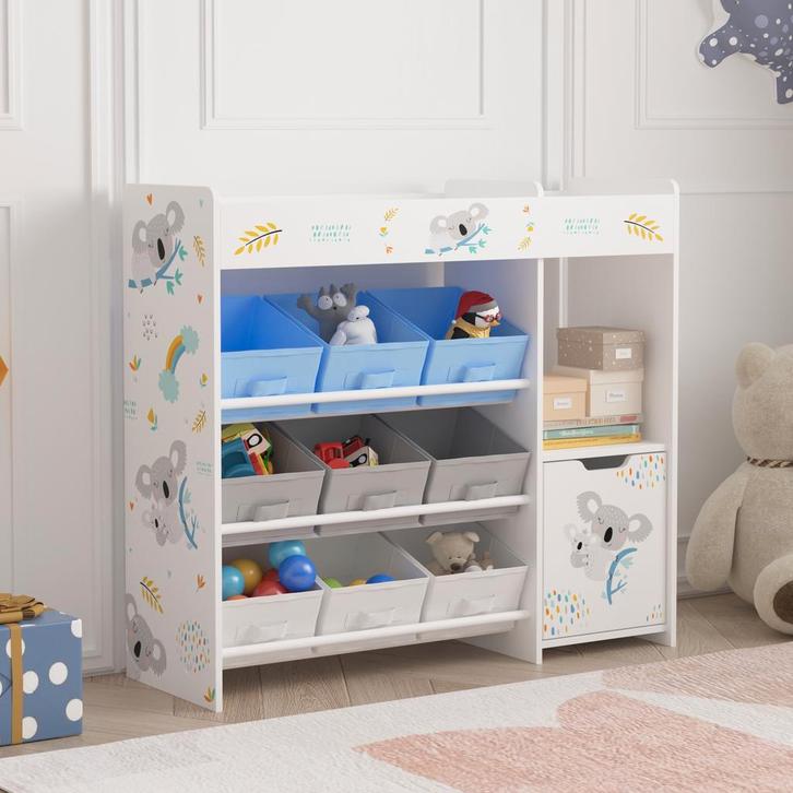 Kinderkast Søndreland open kast 80x90x29,5 cm koala motief [, Kinderen en Baby's, Kinderkamer | Overige Meubels, Verzenden
