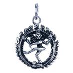 Zilveren Shiva ketting hanger - dansend, Verzenden, Nieuw