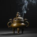 Wierookbrander - Brons - China - Eind 20e eeuw, Antiek en Kunst
