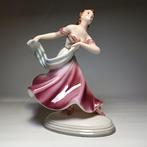 Keramos Wien - Stephan Dacon - sculptuur, Art Deco Dancer, Antiek en Kunst