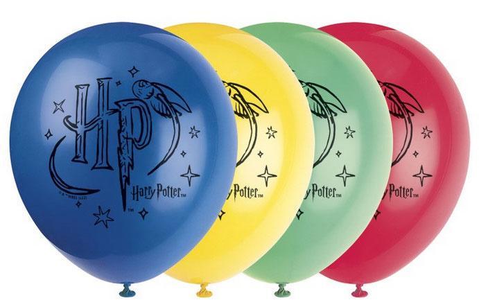 Harry Potter feestballonnen HP kleurrijk 30cm (8st), Hobby en Vrije tijd, Feestartikelen, Nieuw, Ophalen of Verzenden