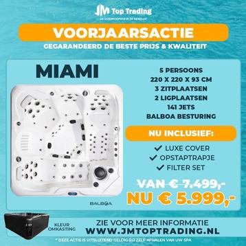 Nieuw Jacuzzi Balboa 220x220 141Jets 4 pompen 3pk incl cover beschikbaar voor biedingen