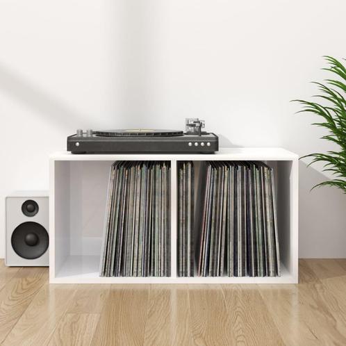 vidaXL Opbergbox voor LPs 71x34x36 cm bewerkt hout, Huis en Inrichting, Woonaccessoires | Cd- en Dvd-rekken, Nieuw, Verzenden