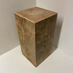 Handgemaakte winddroog eiken sokkels / zuilen – 20x20 cm, Verzenden, Nieuw