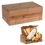Cheqo® Bamboe Broodtrommel - Verhouddoos - Brooddoos - Brood, Huis en Inrichting, Nieuw, Verzenden