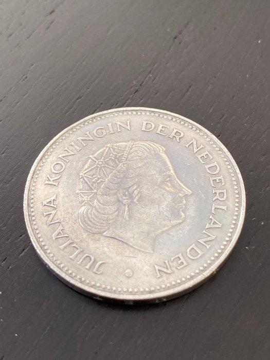 Nederland. 5 Cents / 2 1/2 Gulden Munt, Hanger ingelegd met, Postzegels en Munten, Munten | Nederland