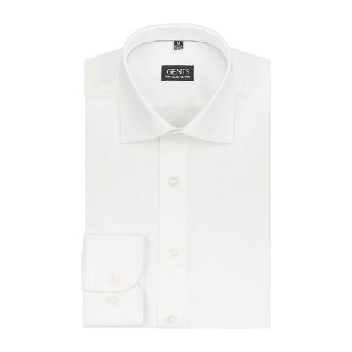 GENTS superslimfit stretch wit - M 39/40, Kleding | Heren, Overhemden, Verzenden