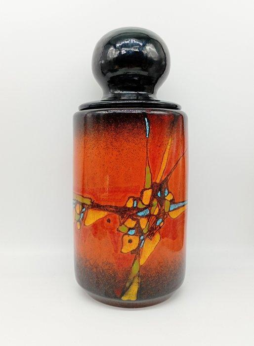 Verzolini, Pesaro - dekselvaas - Majolica, Antiek en Kunst, Curiosa en Brocante