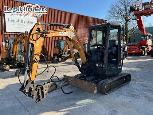 Case CX 30 C minigraafmachine (geaccidenteerd), Zakelijke goederen, Machines en Bouw | Kranen en Graafmachines, Ophalen of Verzenden