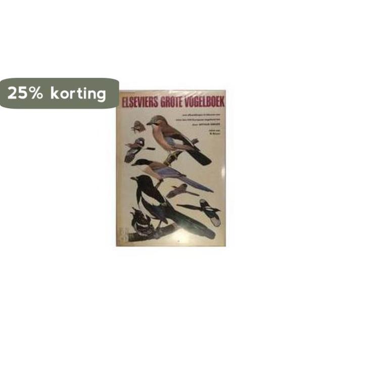 Elseviers groot vogelboek 9789010010056 Bruun, Boeken, Overige Boeken, Gelezen, Verzenden