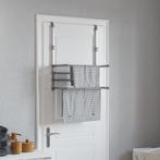 vidaXL Droogrek voor balkon 54x25x42 cm aluminium, Verzenden, Nieuw