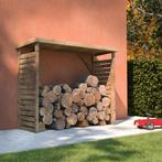 Haardhout Berging Dallas met Bitumen Dak 226 cm, Verzenden, Elzenhout