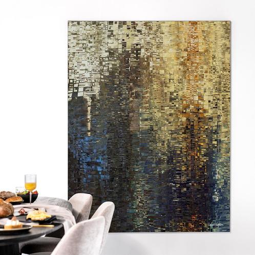 *WOONWINKEL* Urban Cotton Drops Wandkleed In Frame L 145x190, Huis en Inrichting, Woonaccessoires | Overige, Nieuw, Verzenden