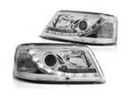Koplamp units LED DRL Chrome geschikt voor VW T5, Auto-onderdelen, Verlichting, Verzenden, Nieuw, Volkswagen