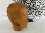 Mannequin - Wooden Mannequin Head - Esdoorn, Antiek en Kunst