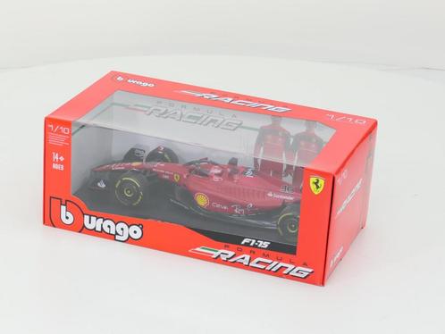 Schaal 1:18 Bburago BU16811LE Ferrari F1-75  Season 2022..., Hobby en Vrije tijd, Modelauto's | 1:18, Zo goed als nieuw, Bburago
