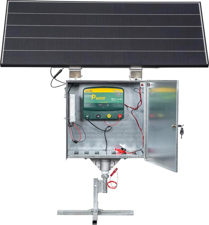 Patura P6000 met veiligheidsbox Maxi, 200 W zonnepaneel,, Dieren en Toebehoren, Stalling en Weidegang