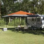 vidaXL Luifeltent Oranje 400 x 400 x 227 / 236 / 245 cm, Verzenden, Nieuw