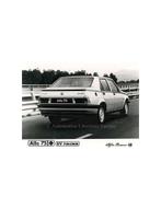 1987 ALFA ROMEO 75 QV V6 INIEZIONE PERSFOTO, Boeken, Auto's | Folders en Tijdschriften, Nieuw, Alfa Romeo, Author