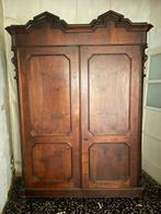 Kleerkast - Walnoot - Notenhouten kast circa 1850