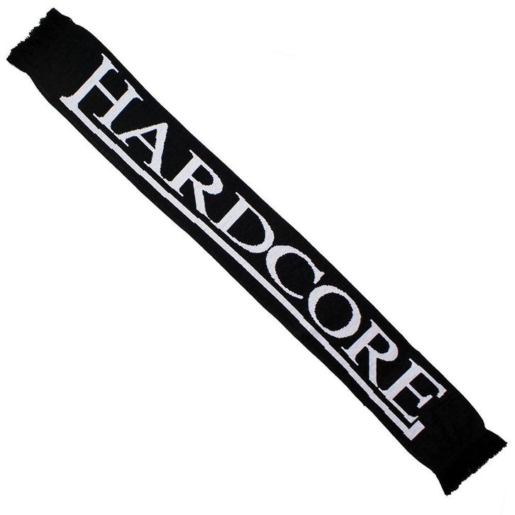 Hardcore Logo Gabber Gebreide Winter Sjaal Zwart, Kleding | Heren, Mutsen, Sjaals en Handschoenen, Verzenden