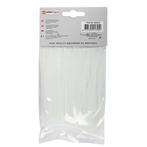Hofftech Witte nylon kabelbinders - UV-bestendig - 100 mm..., Ophalen of Verzenden, Nieuw