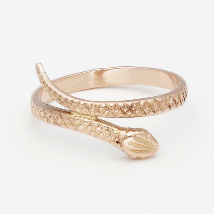 Ring - 14 karaat Roségoud, Sieraden, Tassen en Uiterlijk, Ringen