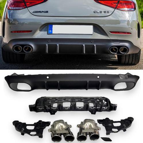 Geschikt voor Mercedes C257 CLS diffuser + uitlaatstukken (C, Auto-onderdelen, Carrosserie en Plaatwerk, Nieuw, Ophalen of Verzenden