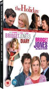 Bridget Joness Diary/The Edge of Reason/The Holiday DVD, Cd's en Dvd's, Dvd's | Overige Dvd's, Zo goed als nieuw, Verzenden