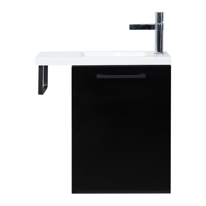 Fonteinmeubel Finn 40cm mat zwart, Doe-het-zelf en Verbouw, Sanitair, Verzenden