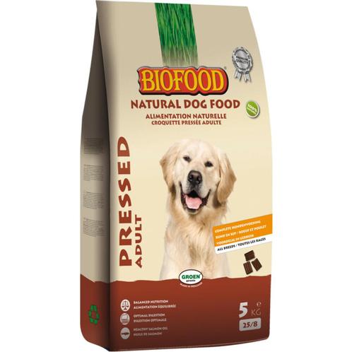 4x BF Petfood Vleesbrok Geperste Hondenbrokken Adult 5 kg, Dieren en Toebehoren, Dierenvoeding, Verzenden