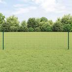 vidaXL Euro Fence met 22 U Palen Groene 0,6x50 m Staal, Verzenden, Nieuw, IJzer