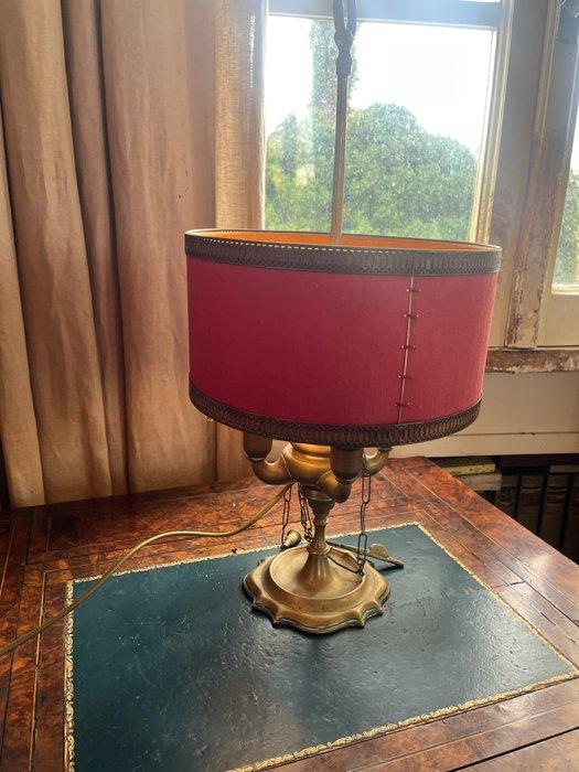 Tafellamp - Messing - lampada bouillotte, Antiek en Kunst, Curiosa en Brocante