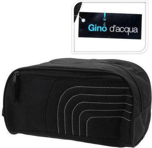 - Gino dacqua Toilettas Zwart (28x22x12cm), Sieraden, Tassen en Uiterlijk, Tassen | Damestassen, Zwart, Nieuw, Ophalen of Verzenden
