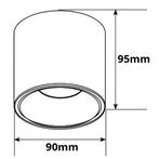 Opbouwspot 10 Pack - Pragmi Cliron Pro - GU10 Fitting -, Metaal of Aluminium, Nieuw, Ophalen of Verzenden, Led