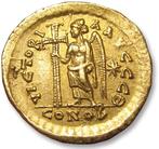 Romeinse Rijk. Leo I the Thracian (AD 457-474). Solidus, Postzegels en Munten, Munten | Europa | Niet-Euromunten